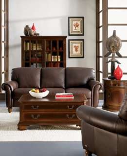 Umbria Living Room Furniture Sets & Pieces, Leather   Leather   Sofas 