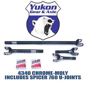 Yukon Dana 30 4340 Chrome Moly Axle Kit (YA W24106)  