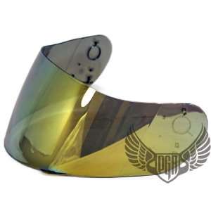  AGV Helmet Shield Visor XR2 S4 Stealth Ti TECH (Gold 