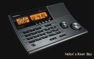 Uniden Bearcat Scanner w/ Atomic Clock AM/FM Radio Hazard Alert UN 