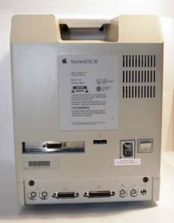 Vintage Apple Macintosh SE/30 Computer, Excellent Condition   