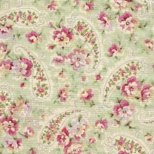  New Arrivals Inc Fabric   Paisley Bouquet in Sage 