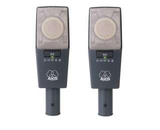 AKG C414 XLS ST Stereo Pair Condenser Microphones