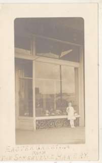 1910 SOMERVILLE, TX., REAL PHOTO STORE FRONT, BAKERY  