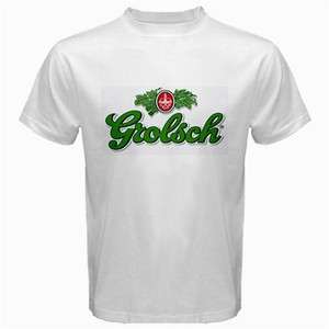 GROLSCH BEER LOGO New White T Shirt  