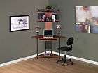 Studio Designs Arch Corner Tower Desk   Pewter Teak