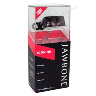 Jawbone ICON HD Thinker Bluetooth Stereo Headset Dynamic Earbud Black 