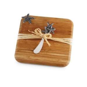   Pie Gifts  10375 Starfish Bamboo Cutting Board Set 
