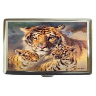 New Cougar And Cubs Cigarette Money Card Case Box Holder  