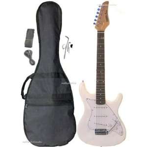  Electric Guitar Gig Bag Case, Strap, Pick, String & eBook Lessons 