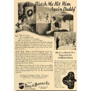   Filmo Projector Camera Bell Howell   Original Print Ad