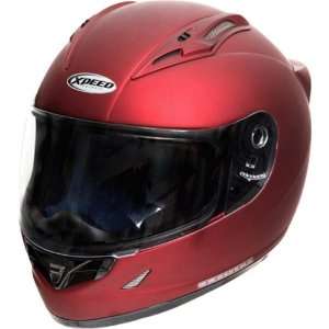   XF705 Street Bike Racing Motorcycle Helmet   Red / Small: Automotive