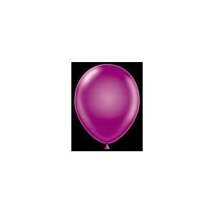  11 Inch Latex Balloons Metallic Plum (Premium Helium 