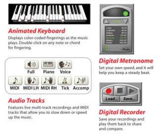  eMedia Piano for Dummies 61 Key Keyboard Starter Pack 