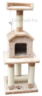 EliteField Cat Tree Furniture Condo House Scratcher Bed Toy Post EFCT 