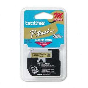Brother® P Touch® M Series Tape Cartridge for P Touch Labelers, 3/8w 