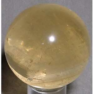  Calcite   Optical Golden Calcite Crystal Sphere   China 