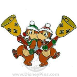 DISNEY WDW HAPPY HOLIDAYS CHIP & DALE COMPLETER LE PIN  