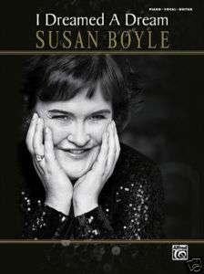 Susan Boyle I Dreamed a Dream Piano/Vocal/Chords Songbk  