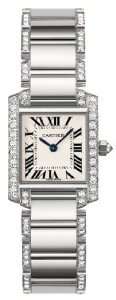  Cartier Ladies Tank Francaise WE1002SF Watch Watches
