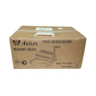 Akiles Megabind 2 Comb Binding Machine with Wire Closer  