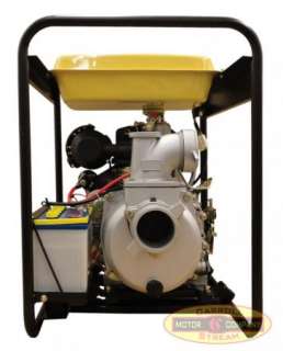 NEW 3 Industrial / Commercial Diesel Water Pump Electric / Recoil 