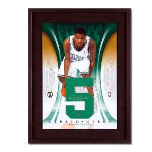  Gerald Green Autographed Boston Celtics Jersey Numbers 