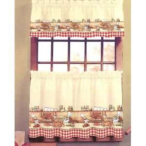    Chefs Kitchen Curtains, 60 in. W. x 30 in. L.