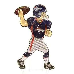   Broncos Outdoor Yard Lawn Christmas Decoration: Sports & Outdoors