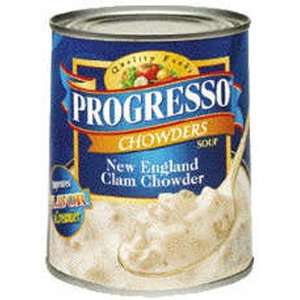 Progresso Chowders New England Clam Chowder Soup   12 Pack