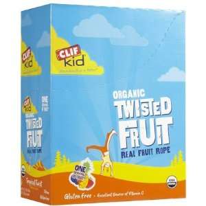 Clif Kid Organic Twisted Fruit    Tropical    18 ct. (Quantity of 3)
