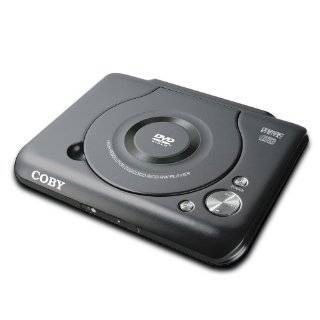 Coby DVD209BLK Ultra Compact DVD Player, Black