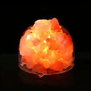   Filled with Himalayan Crystal Salt with cord & bulb