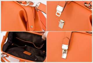Korean Fashion★Belt Tote Shoulder Bag Genuine Leather Cross Body 