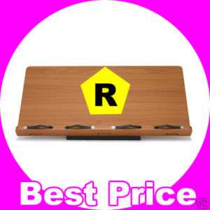 Book Stand Portable Wooden Reading Desk Holder [R]  