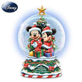 Disney A Swell Holiday Miniature Snowglobe