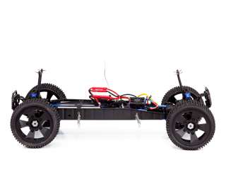 Redcat Shredder SC Electric RC Truck 1/6 Scale Brushless Car Blue Dual 