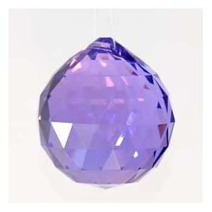 30mm Purple Crystal Ball Prisms #1701 30:  Kitchen & Dining