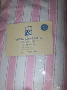   KIDS SHELBY STRIPE PANEL 84 PINK (5 available) PINCH PLEAT  
