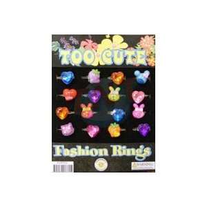  1 TOYS   TOO Cute Fashion RINGS (250 Count) Everything 
