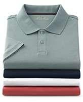 Van Heusen Shirt, Short Sleeve Jaspe Striped Polo
