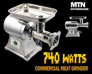 New MTN Commercial Electric Meat Sauage Grinder No 22  