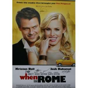   Autographed By Kristen Bell Josh Duhamel and More