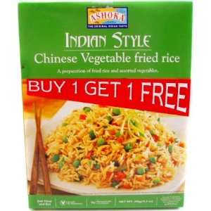 Ashoka Ready to Eat Indian Style Chinese Vegetable Fried Rice(Buy 1 