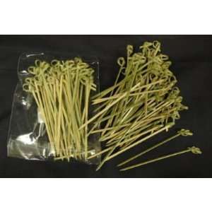  Bamboo Skewers, Twisted ends (#CMS1) Patio, Lawn & Garden