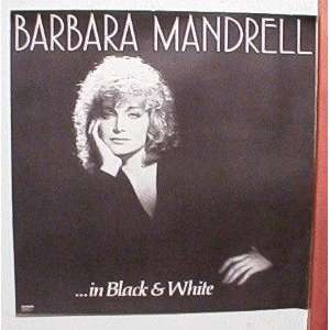 Barbara Mandrell OLD promo Poster Black and W