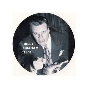 Billy Grahams on Fire for the Lord 1951 Magnet