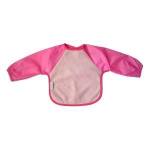    Silly Billyz Orchid/Bright Pink Long Sleeved Bib 6 24 Months Baby