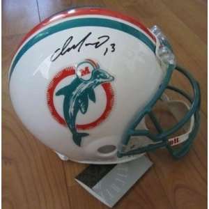 Dan Marino Autographed Helmet   Authentic   Autographed NFL Helmets