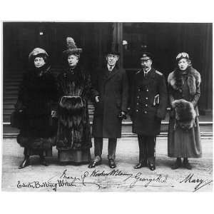  Edith Bolling,Queen Mary,Woodrow Wilson,King George V 